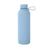 Premium wholesale stainless steel water bottle with small-mouth design and silicone handle - Gencore Factory.