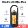 Wholesale Designer-Style "Purse Handle" Tumbler | Chic Stainless Steel Coffee Mug Manufacturer - Image 3