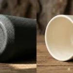 Gencore premium surface finishing options: matte powder coating and smooth ceramic lining.