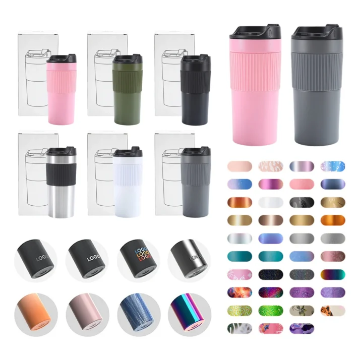 Wholesale private label coffee brewers with various Morandi color options and custom logo laser engraving.