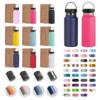 Wholesale custom logo options and full color palette for 32oz wide mouth insulated water bottles with retail boxes.