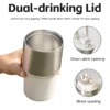 Wholesale 2025 Rugged Style Vacuum Insulated Tumbler | 18/8 Stainless Steel Travel Mug - Image 5