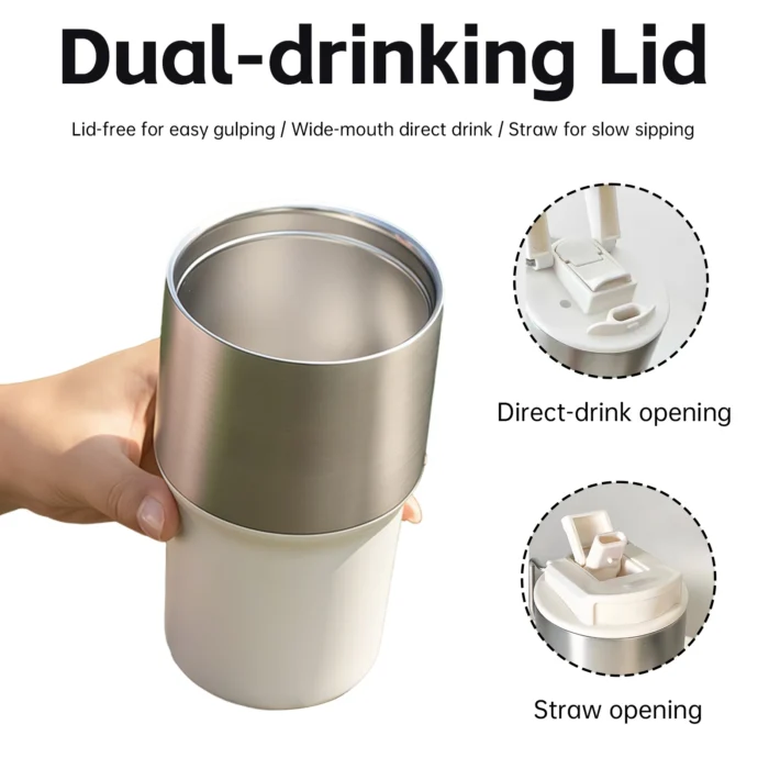 Wholesale 2025 Rugged Style Vacuum Insulated Tumbler | 18/8 Stainless Steel Travel Mug - Image 5