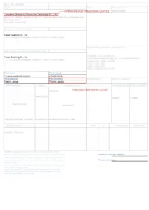 Verified Bill of Lading for Gencore pure titanium insulated cups exported to Fusion Coaching in Tokyo, Japan.